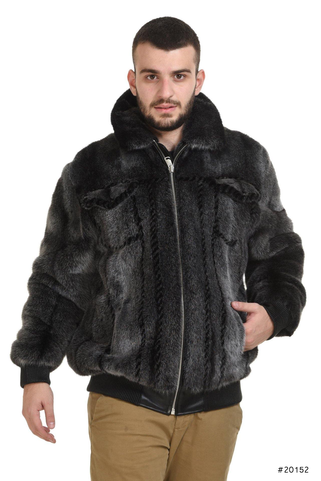 Cheap mens mink on sale coats