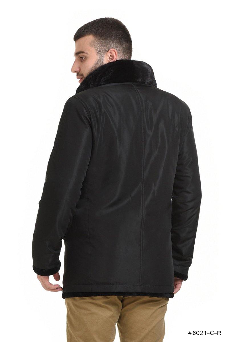 Men's double breasted reversible sheared mink coat - Manakas Frankfurt