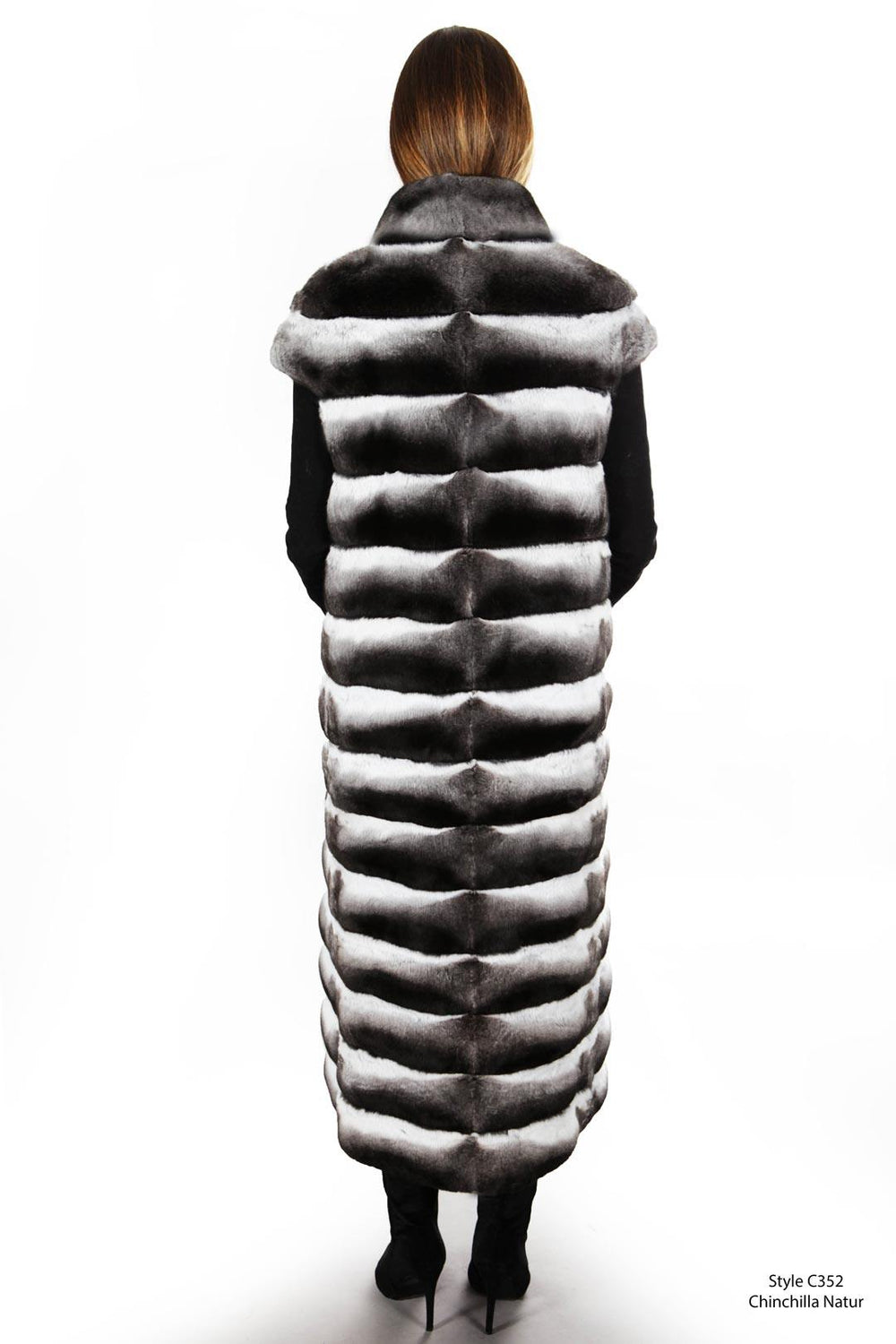Chinchilla Long vest - Manakas Frankfurt