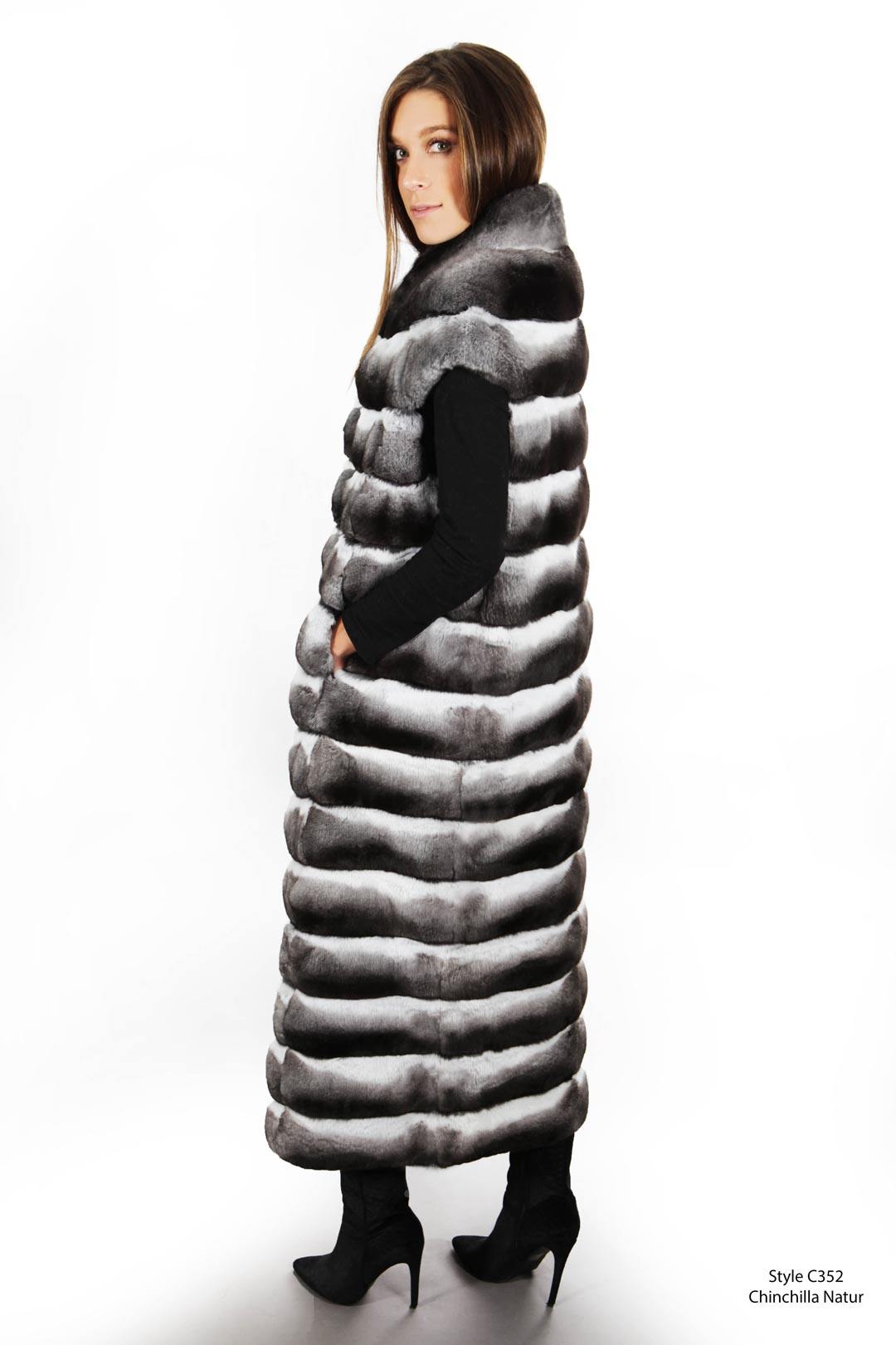 Chinchilla Long vest - Manakas Frankfurt