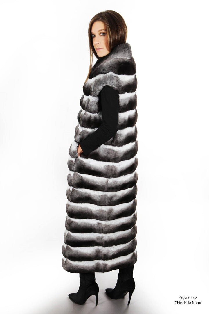 Chinchilla Long vest - Manakas Frankfurt