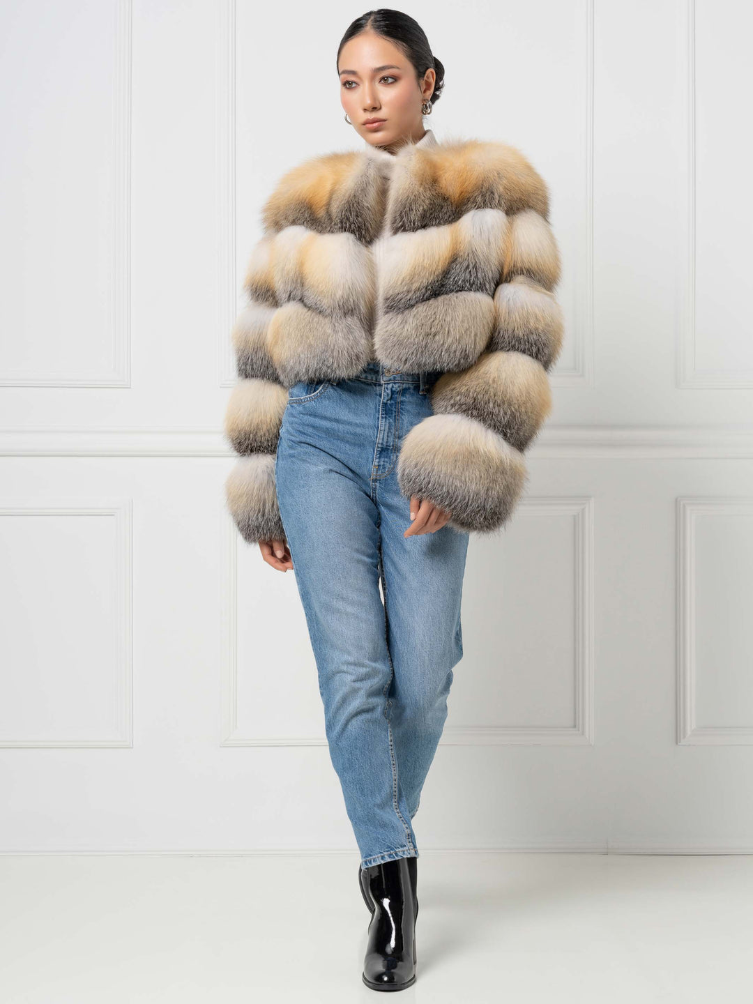 Cropped Fox Jacket