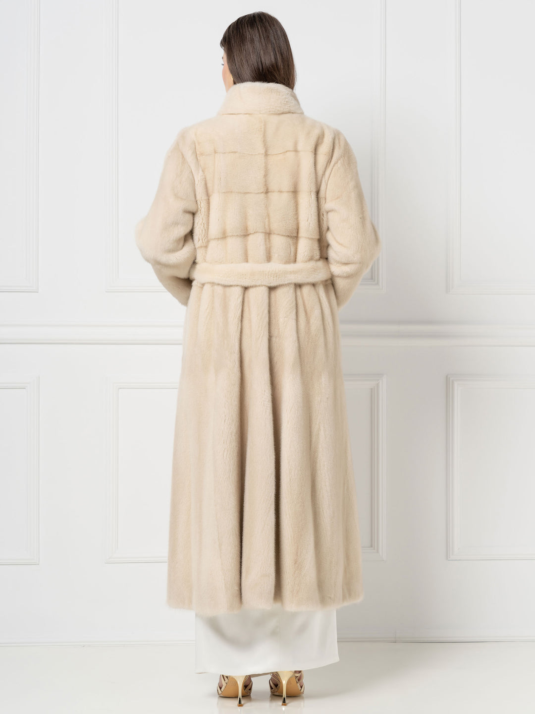 Long Mink Fur Coat