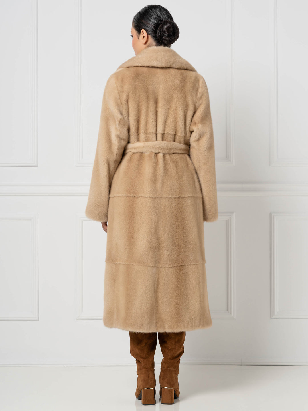 Mink Coat with English Collar