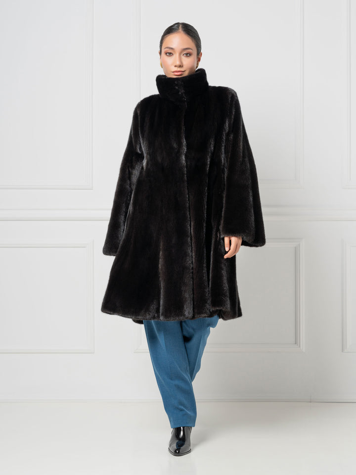 A-line Mink Coat
