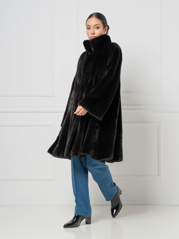 A-line Mink Coat