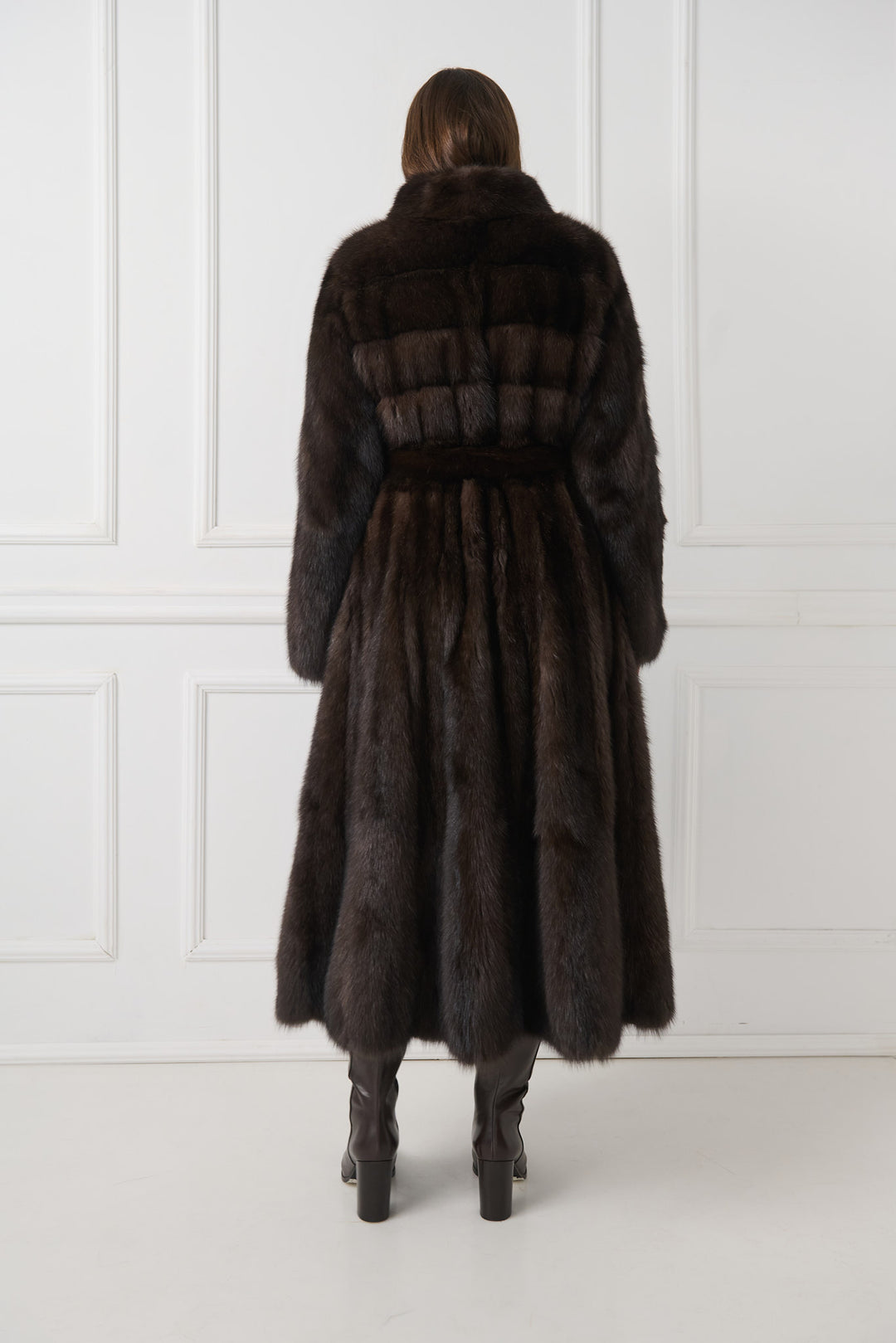 Long Sable Fur Coat