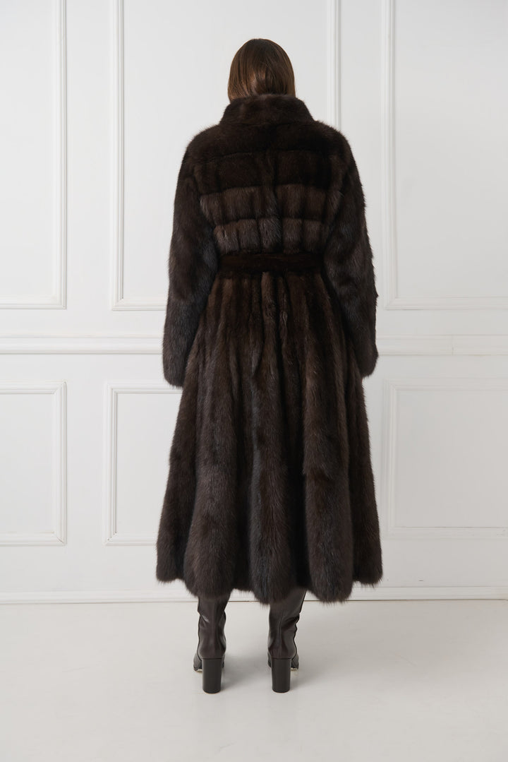 Long Sable Fur Coat