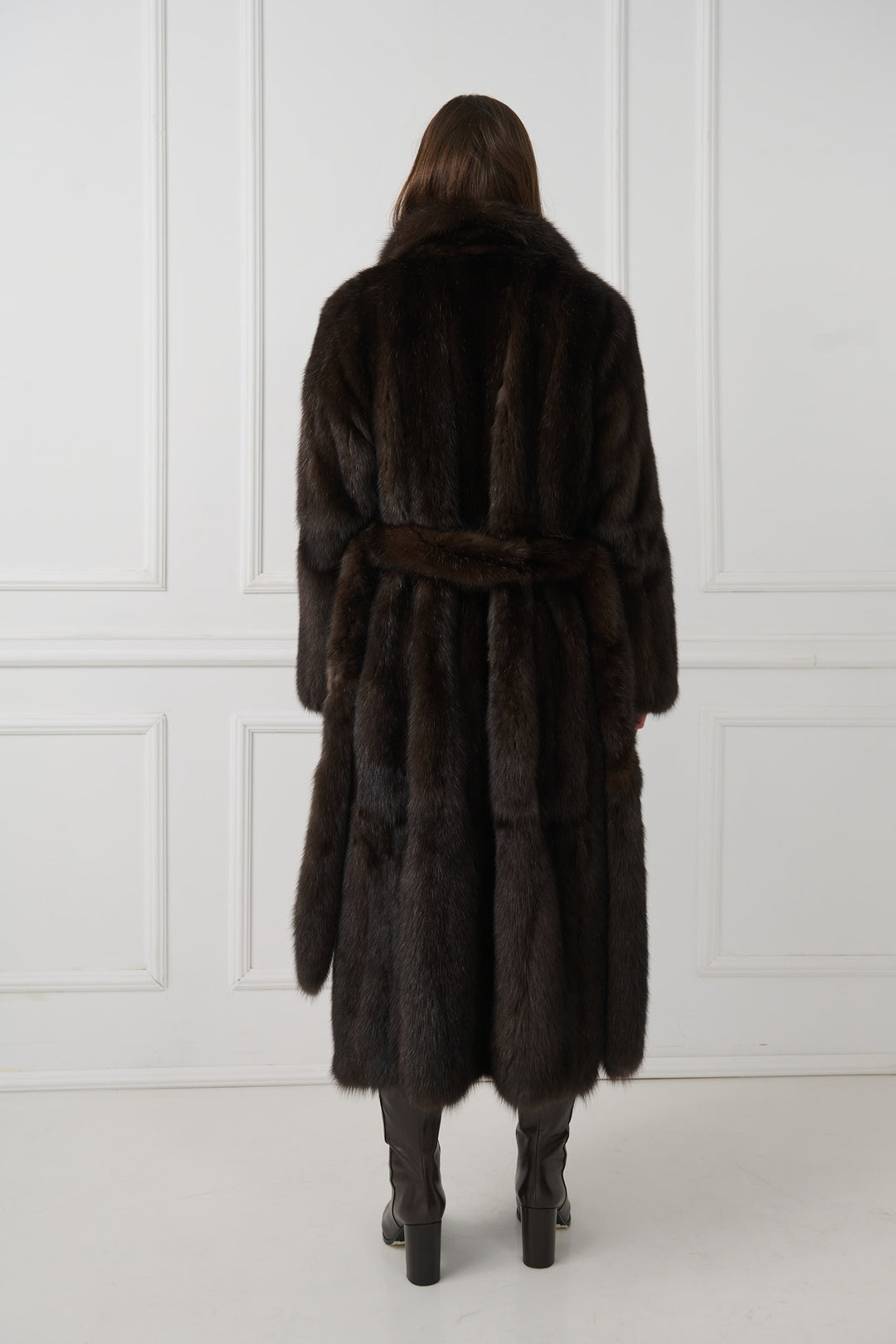 Long Sable Fur Coat