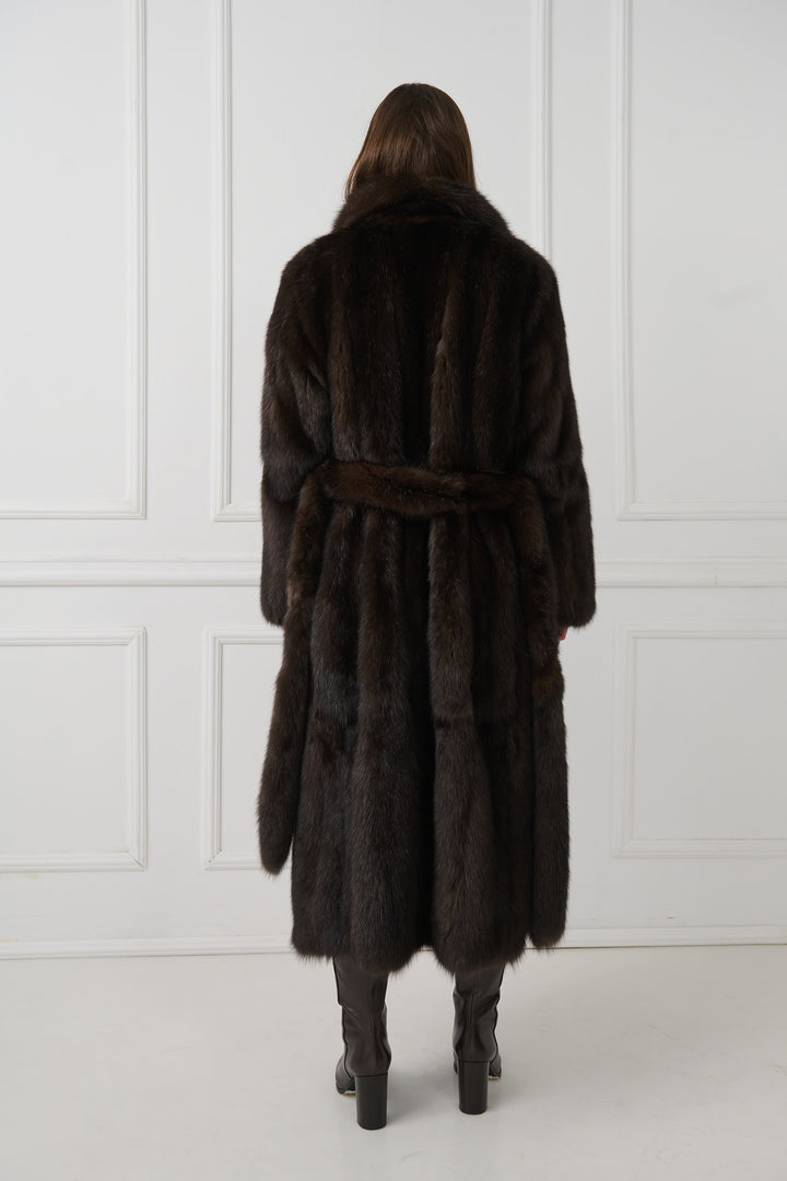 Long Sable Fur Coat