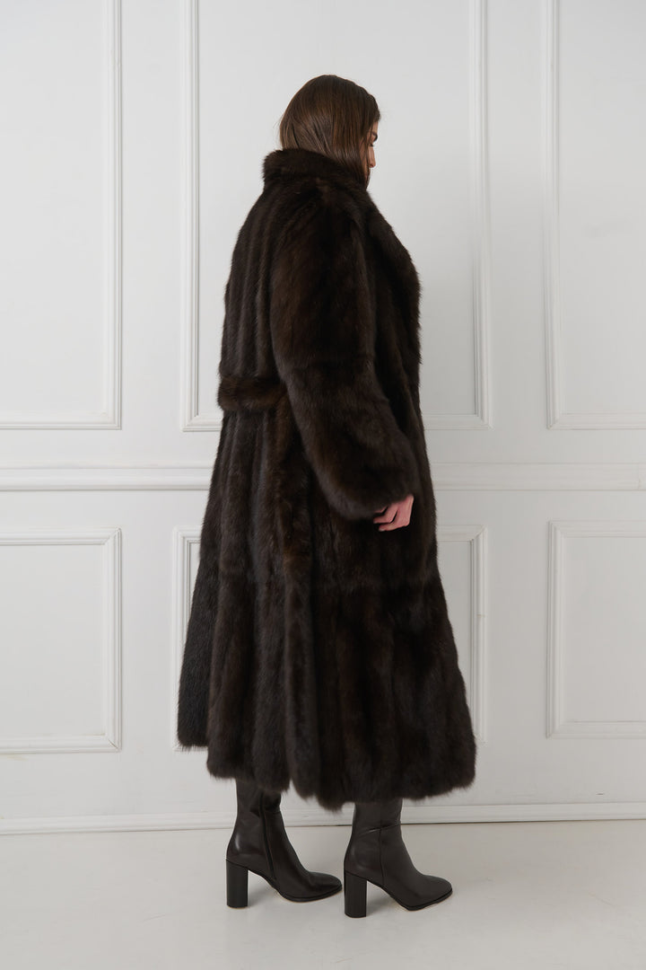 Long Sable Fur Coat