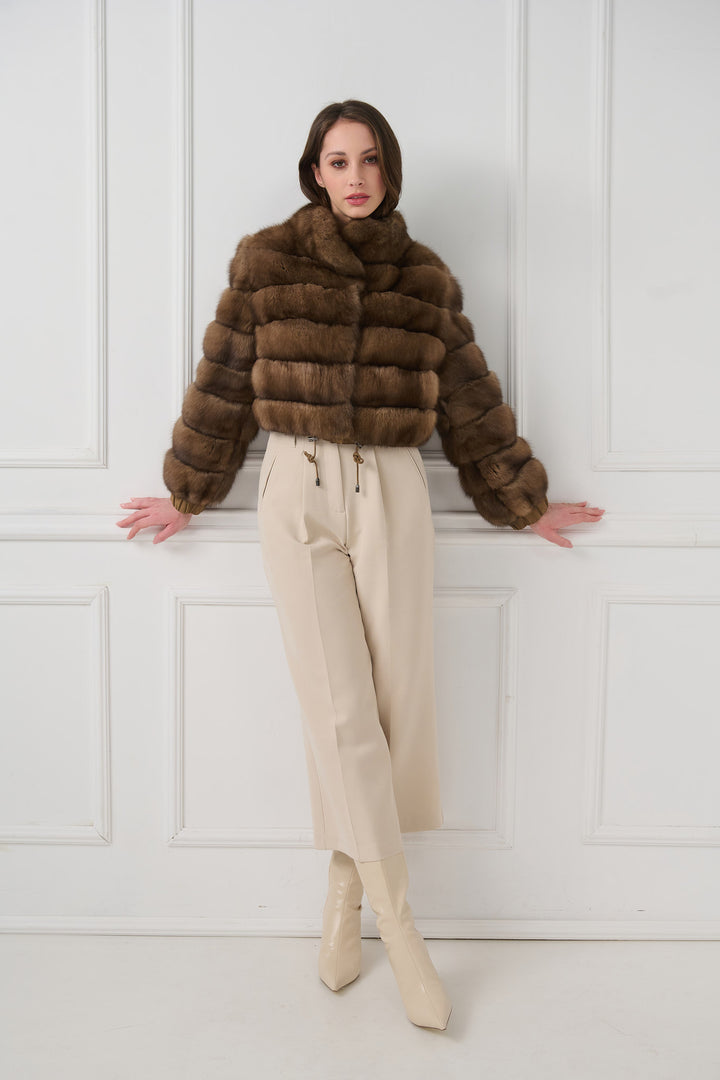 Short Sable Jacket
