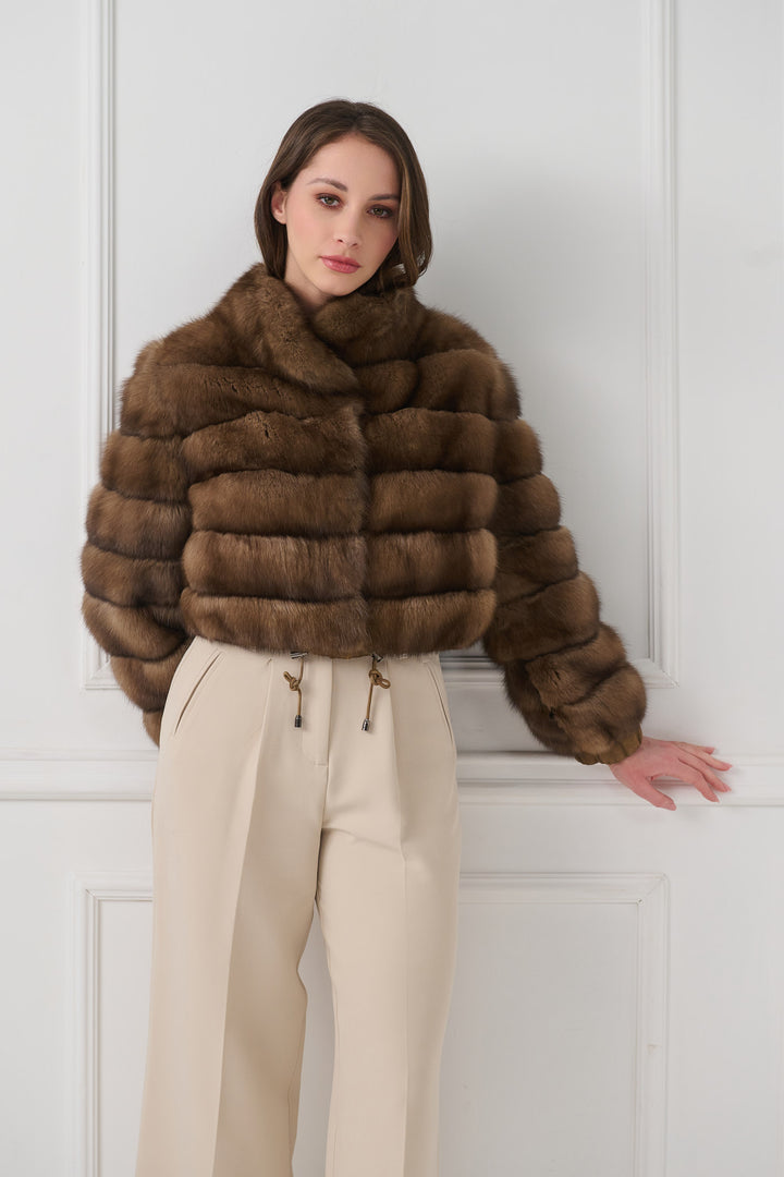 Short Sable Jacket