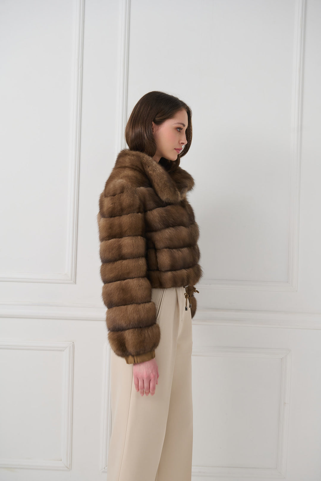 Short Sable Jacket