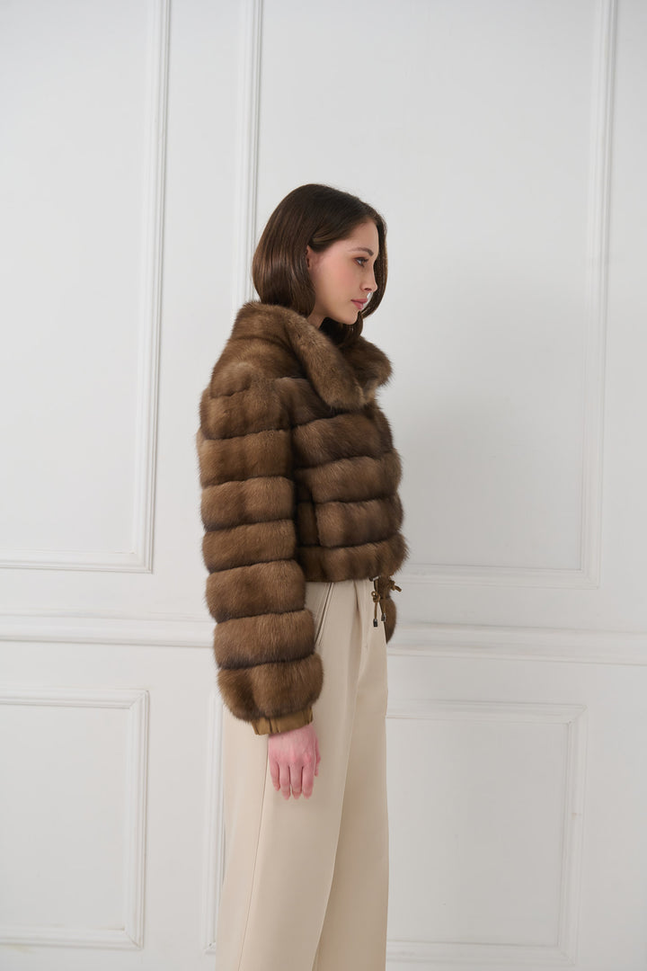 Short Sable Jacket