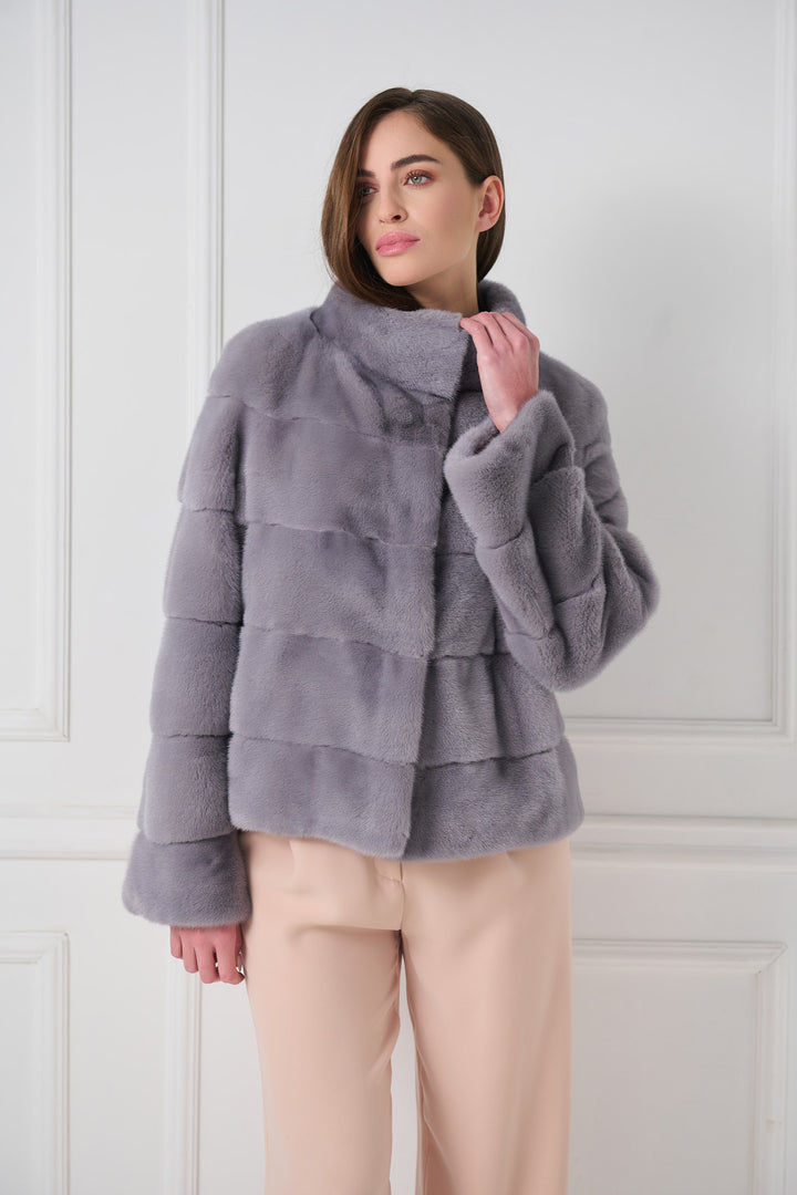 Short Mink Fur Jacket