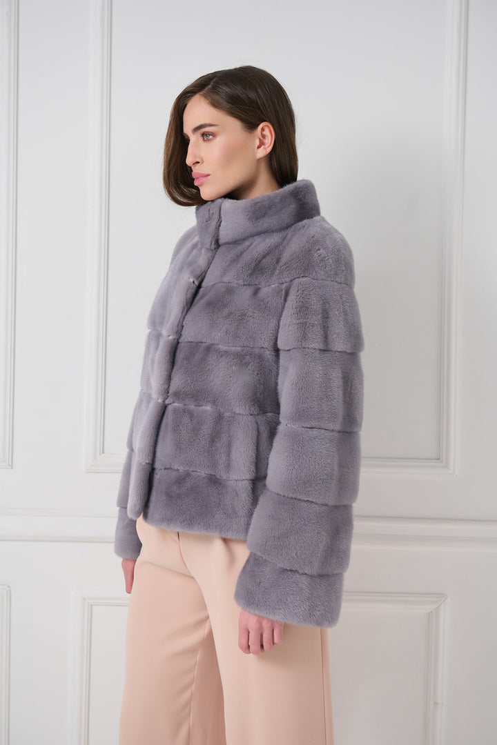 Short Mink Fur Jacket