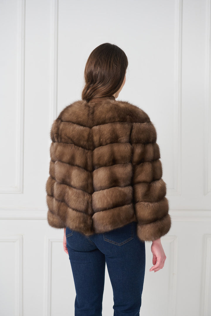 Reversible Sable Fur Jacket
