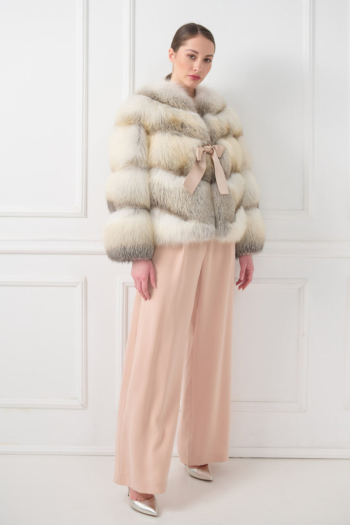 Fuchspelzjacke