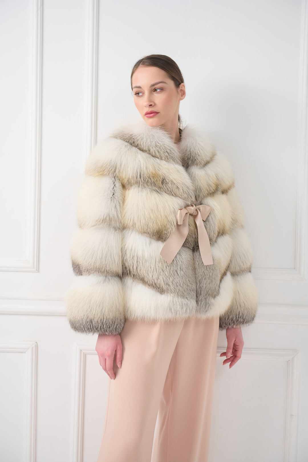 Fuchspelzjacke