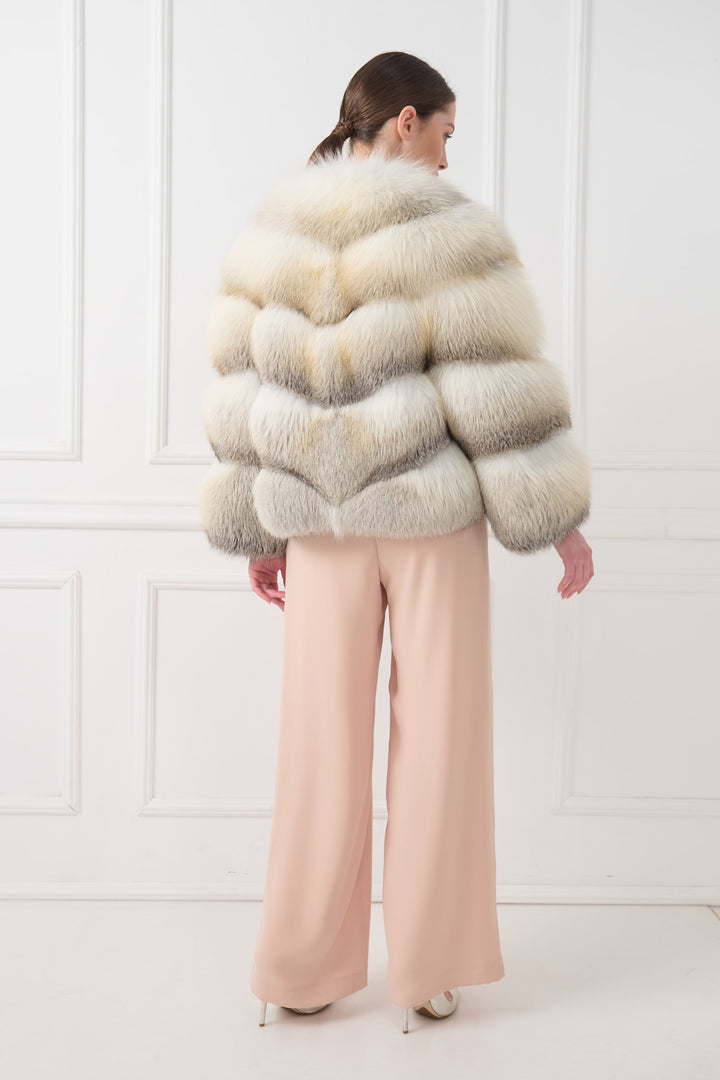 Fuchspelzjacke