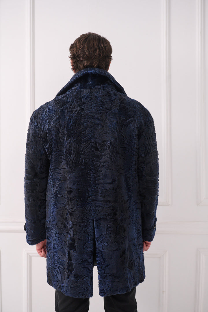 Мужское пальто из персидской овчины