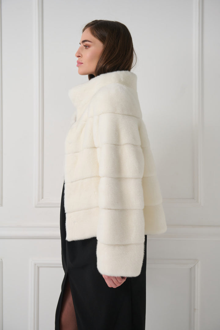 Short Mink Fur Jacket