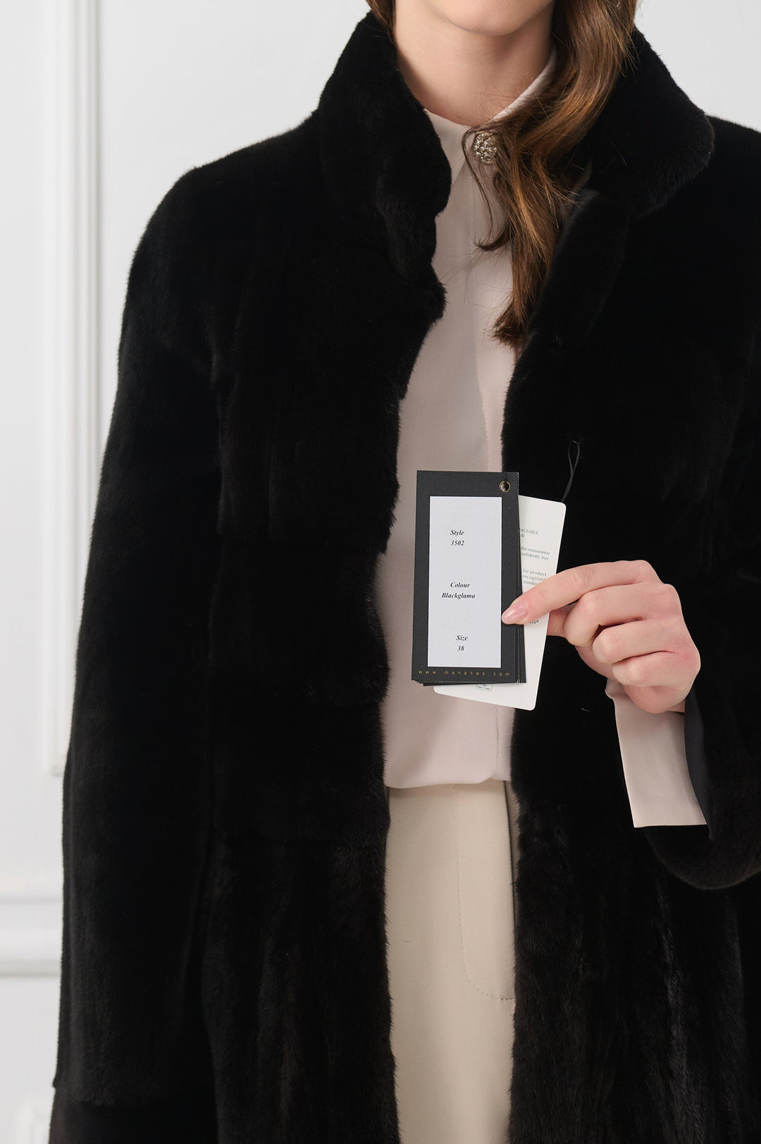 Long Mink Fur Coat