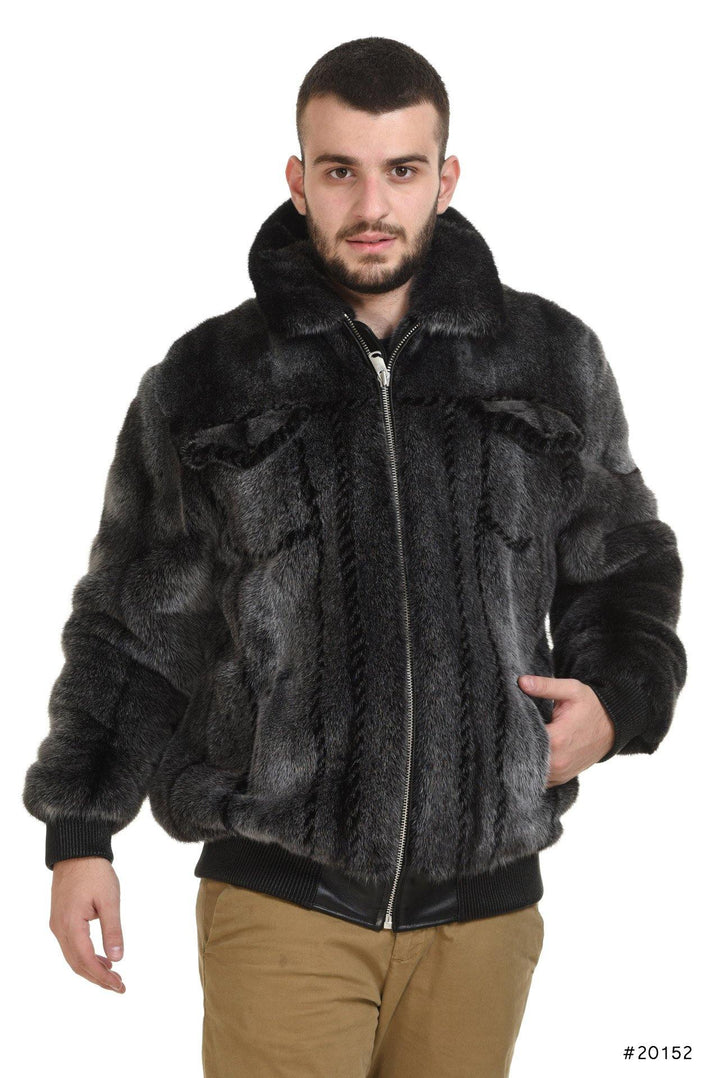 Exclusive Men's mink jacket - Manakas Frankfurt