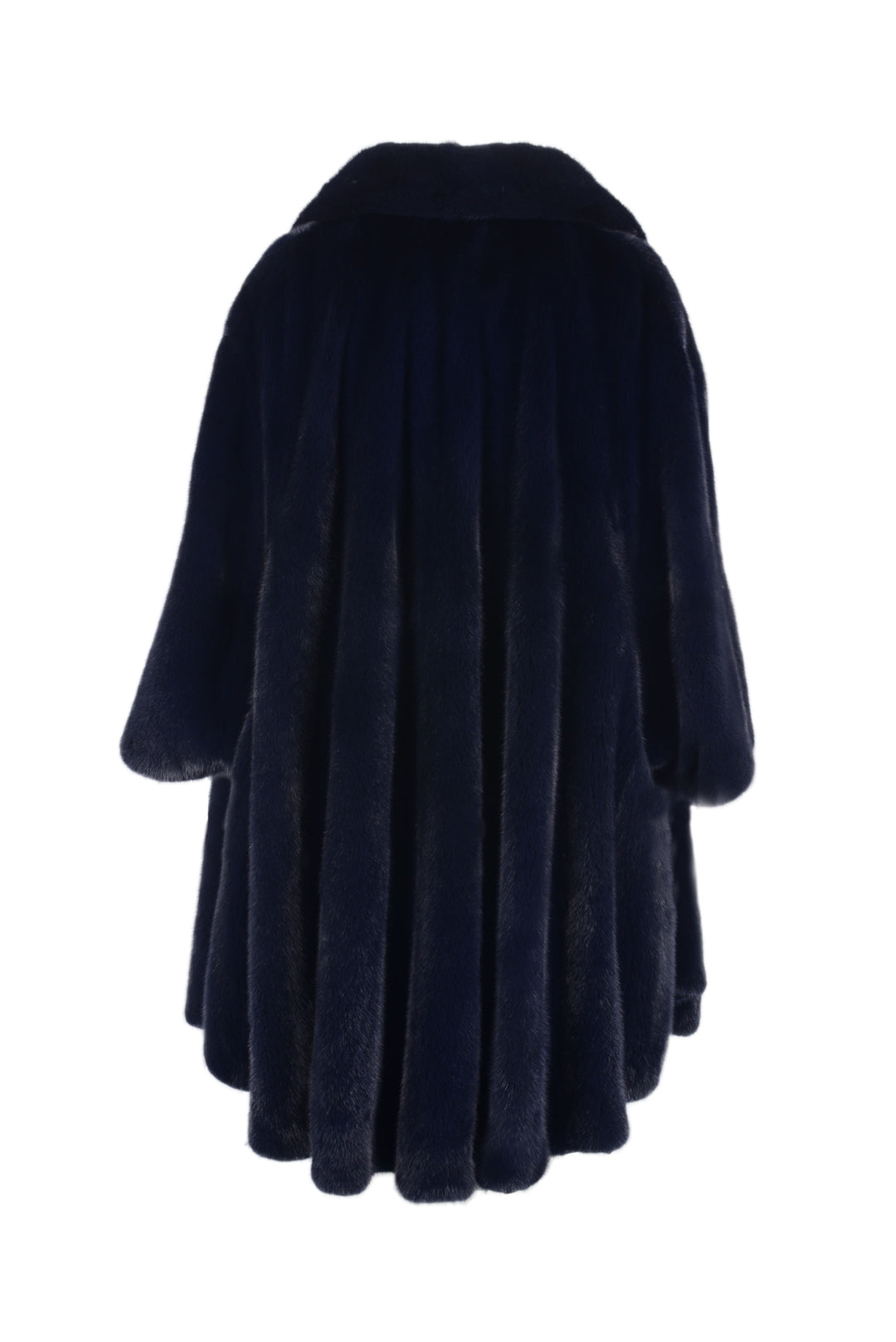 Oversize cape jacket with english collar