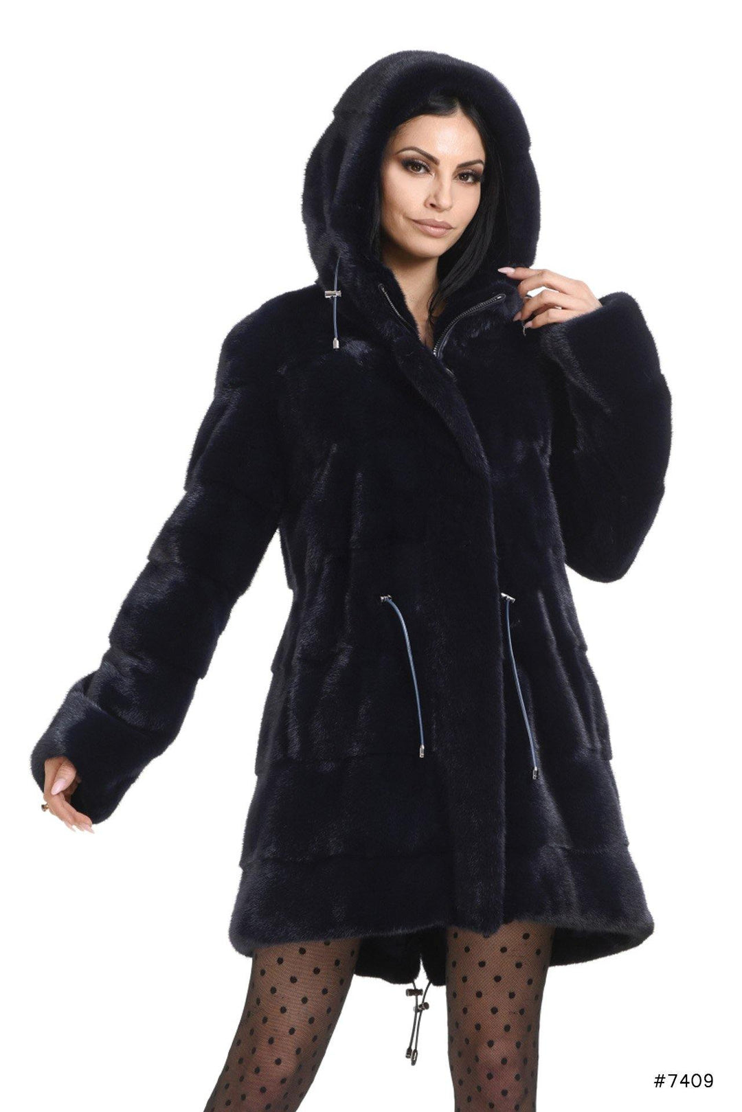 Exclusive hooded mink parka jacket - Manakas Frankfurt